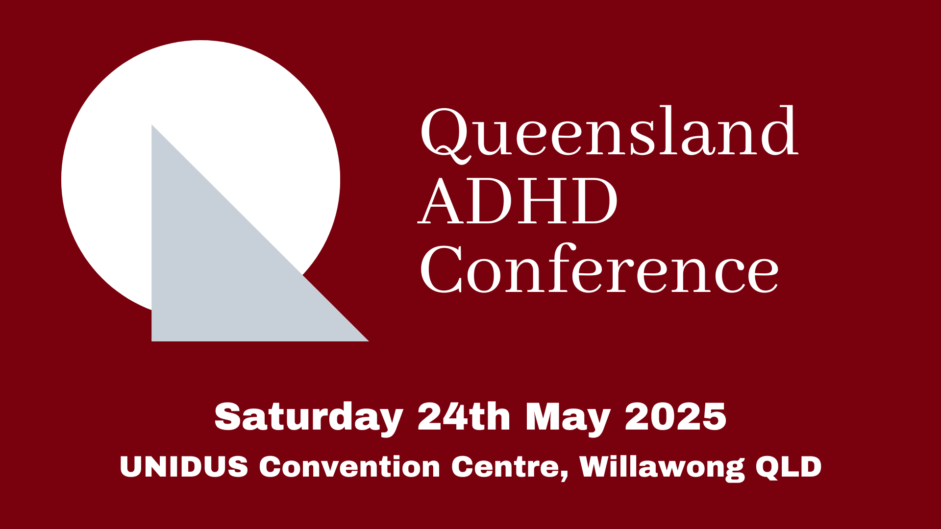 Queensland ADHD Conference 2025 My Spirited Child